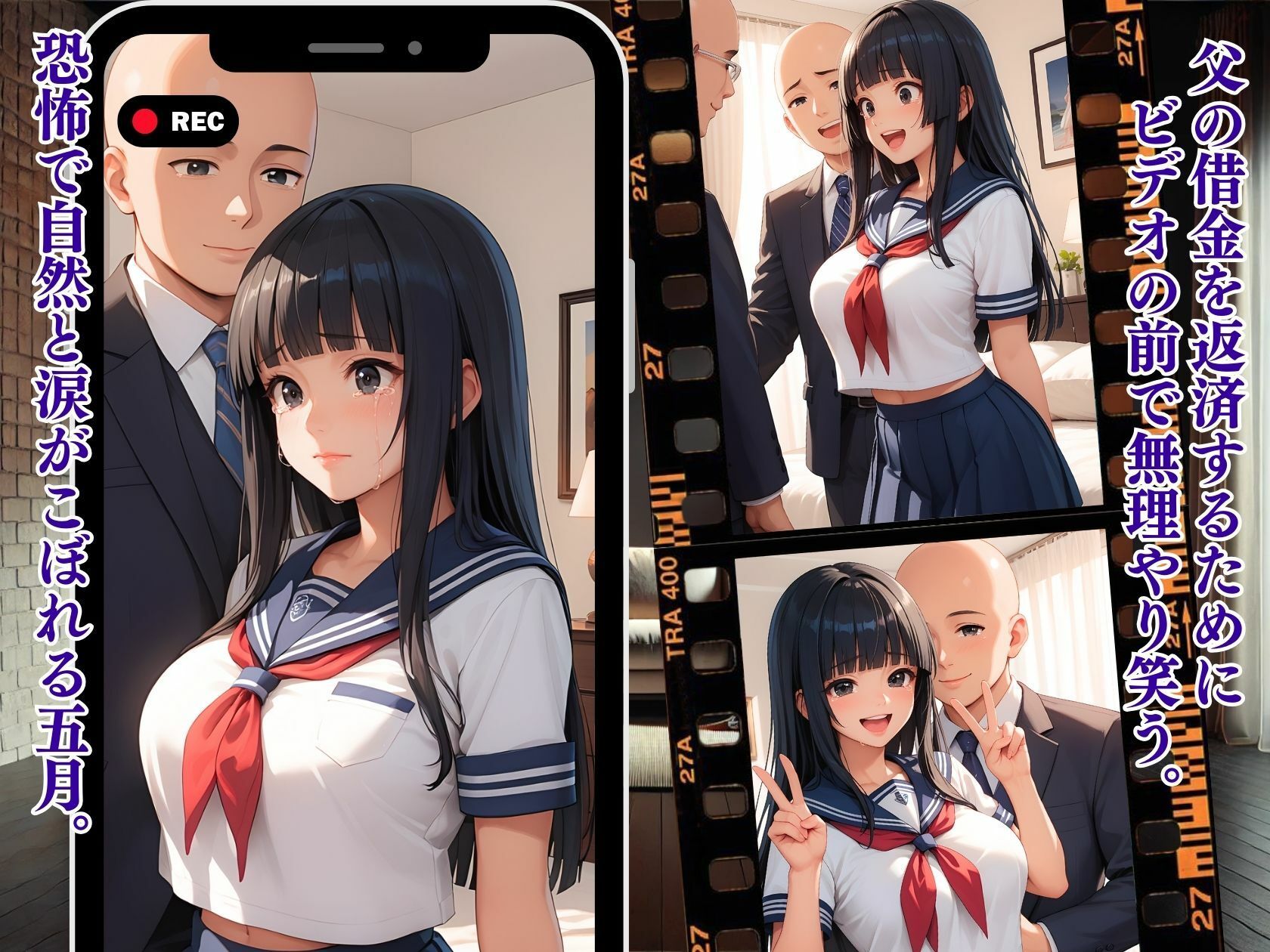 サンプル画像3:借金返済の肉便器〜純潔の献上〜(推し娘) [d_522816]