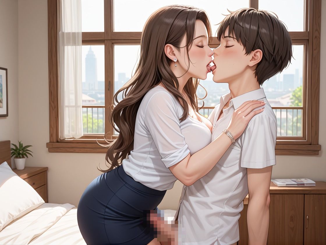 サンプル画像1:初めてがおばさんで良いの？(整い達人) [d_522852]