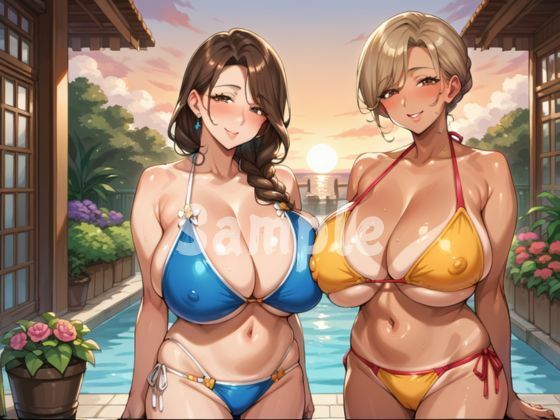 サンプル画像1:超乳ギャルママに生ハメ放題(おっぱいちゃん) [d_522862]