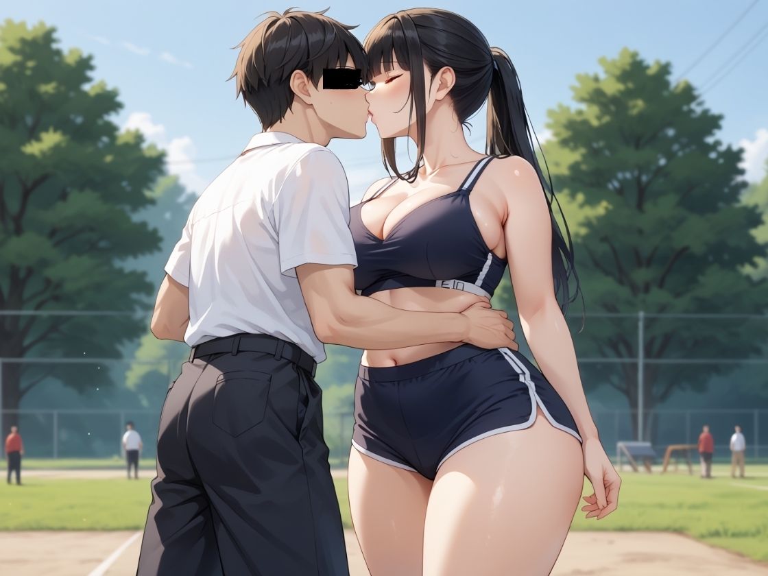 サンプル画像1:陵●学園〜洗脳性教育で陸上部JKを孕ませ放題〜(そいやっさ) [d_522963]