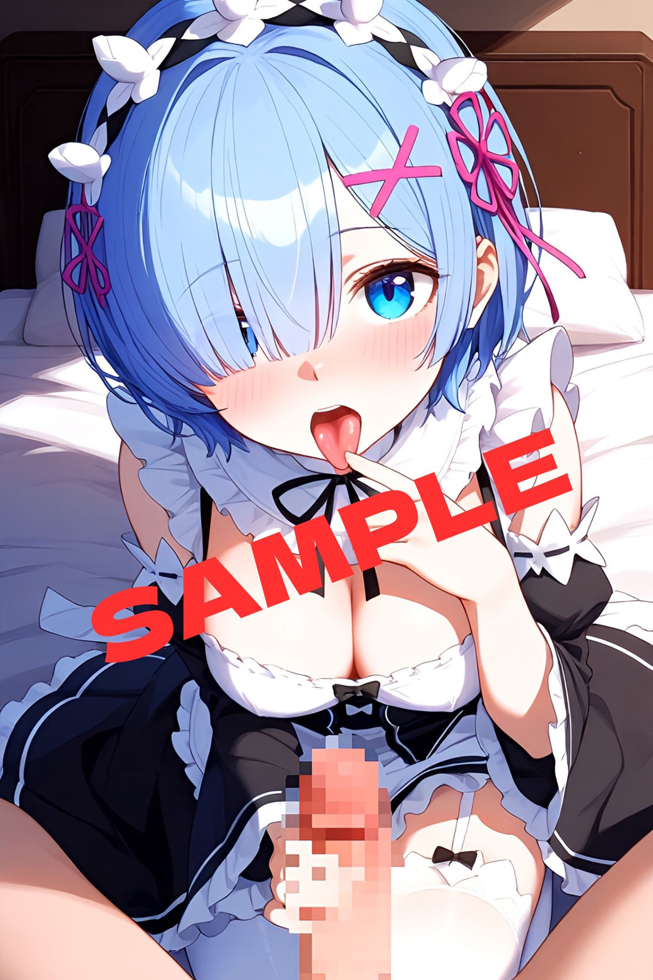 サンプル画像1:Re:ゼロ レム イチャイチャしたいだけの200枚(かわいあい) [d_522974]