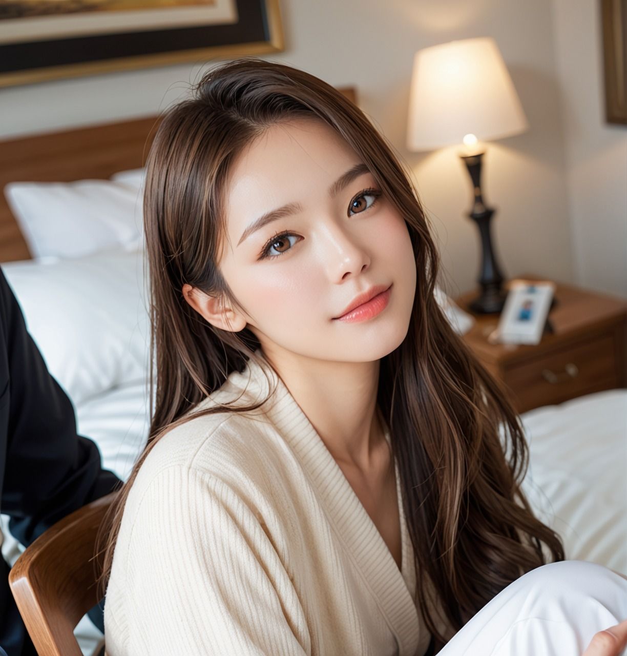 サンプル画像3:韓国系美人 パパ活女子を孕ませてみた(レイナ幻想工房) [d_522975]