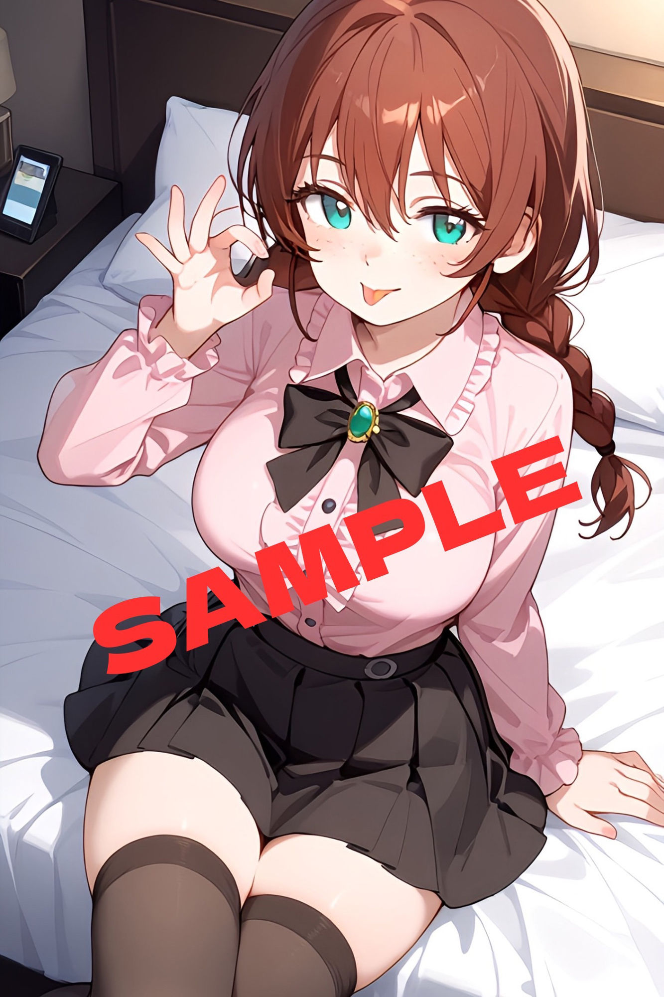 サンプル画像1:アイドルの秘め事 エマ・ヴェ◯デ編(かわいあい) [d_522978]