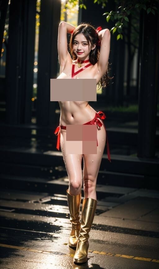 サンプル画像2:セーラー〇ーン  ビー〇スの コスプレ コードネームは潮吹き？！  韓国風美女レスラー軍団 ブラックチョーカーズの 後輩の品評会に潜入！Vol.16(タルタル) [d_523009]