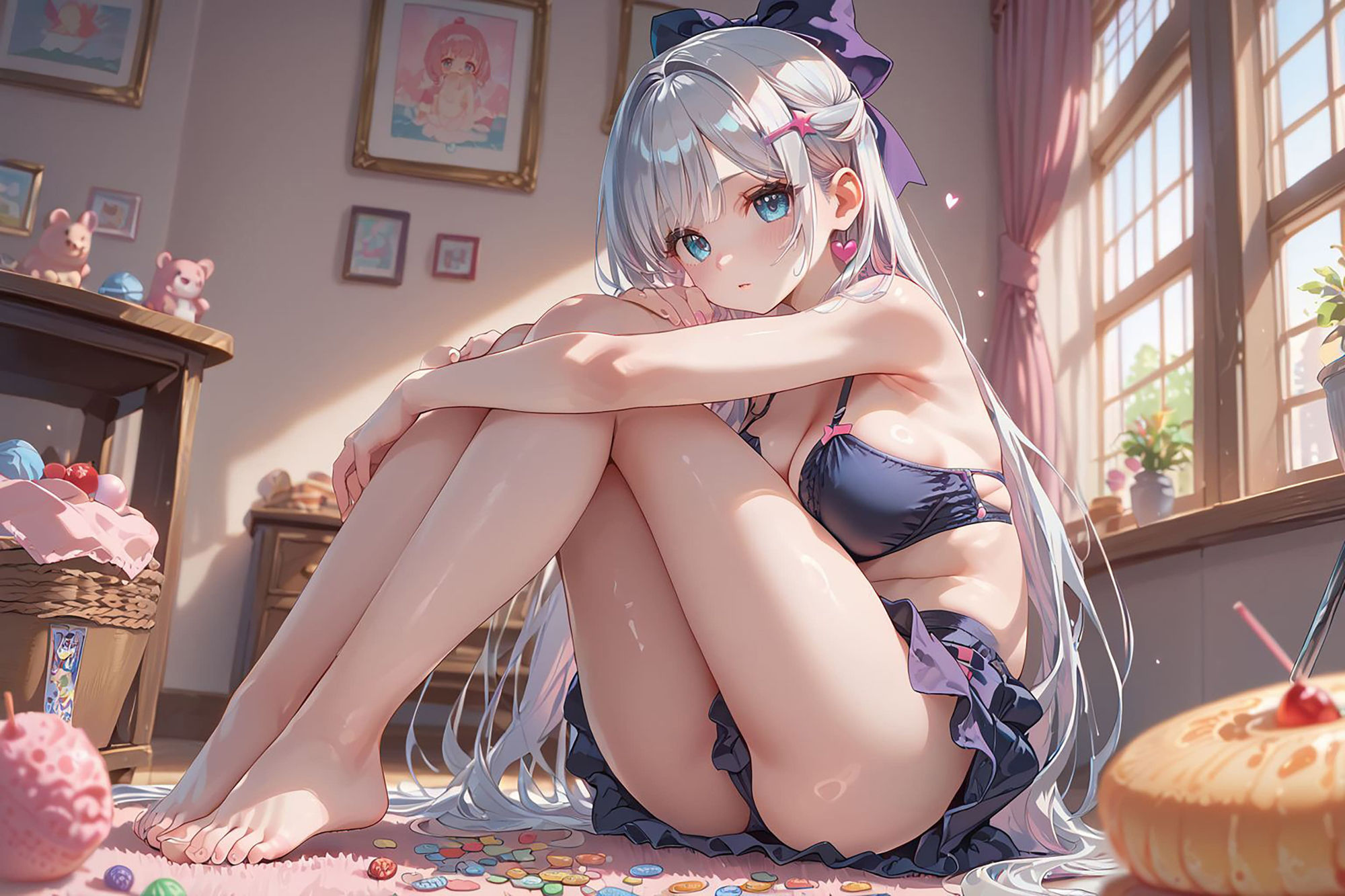 サンプル画像1:爆乳王女の秘密の私生活(ぽるるん) [d_523025]