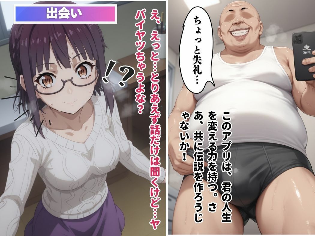 サンプル画像5:異世界アプリと恋の魔法(三日坊主出版) [d_523072]