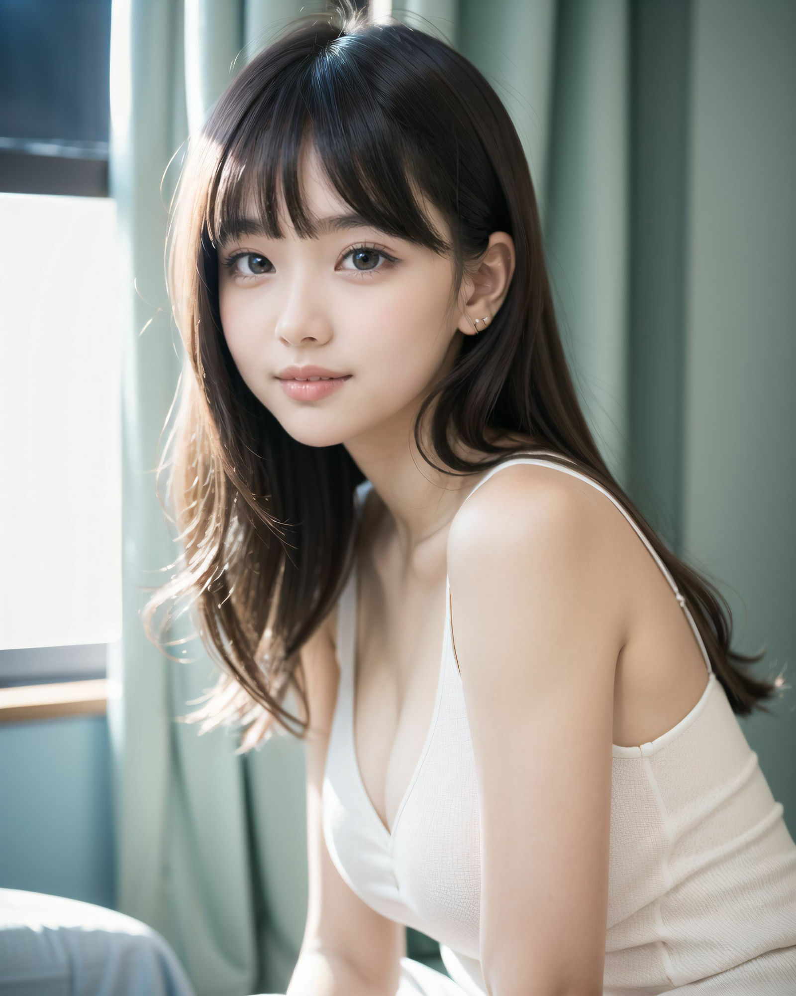 サンプル画像3:AI美少女写真集 Clothed YUKI-（4）(AiPaintFactory) [d_523078]