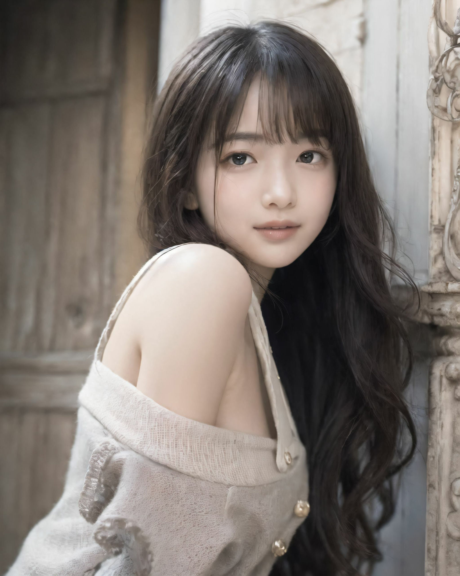 サンプル画像5:AI美少女写真集 Clothed YUKI-（4）(AiPaintFactory) [d_523078]