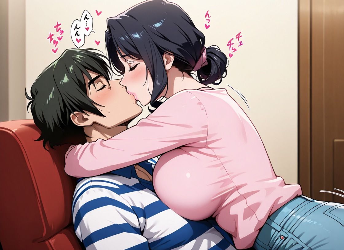 サンプル画像1:性欲を持て余す義母と朝まで生SEX(おぷてぃまいず) [d_523148]