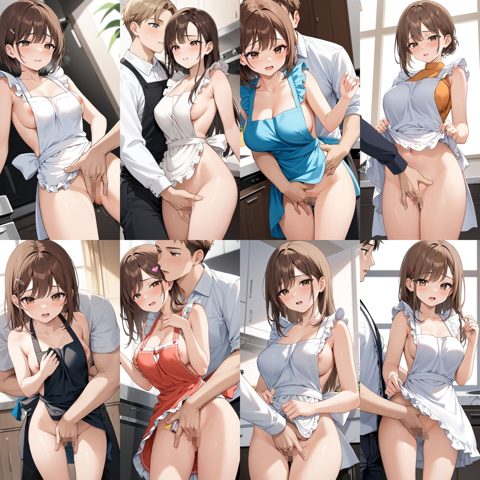 サンプル画像3:裸エプロンがエッチすぎる【500枚】(女子高生) [d_523188]