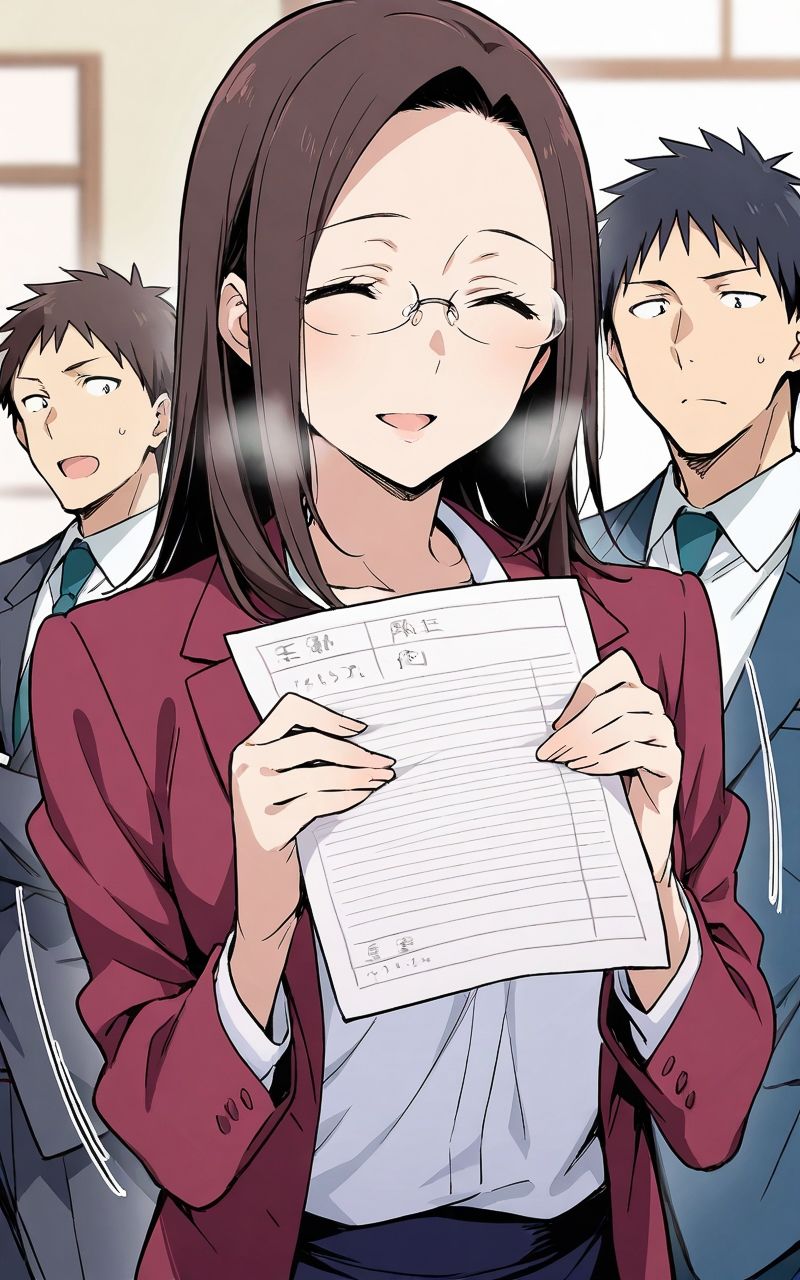 サンプル画像1:孕ませ！危険！人妻教師 放課後プレミアム補習編(スケベ椅子) [d_523280]