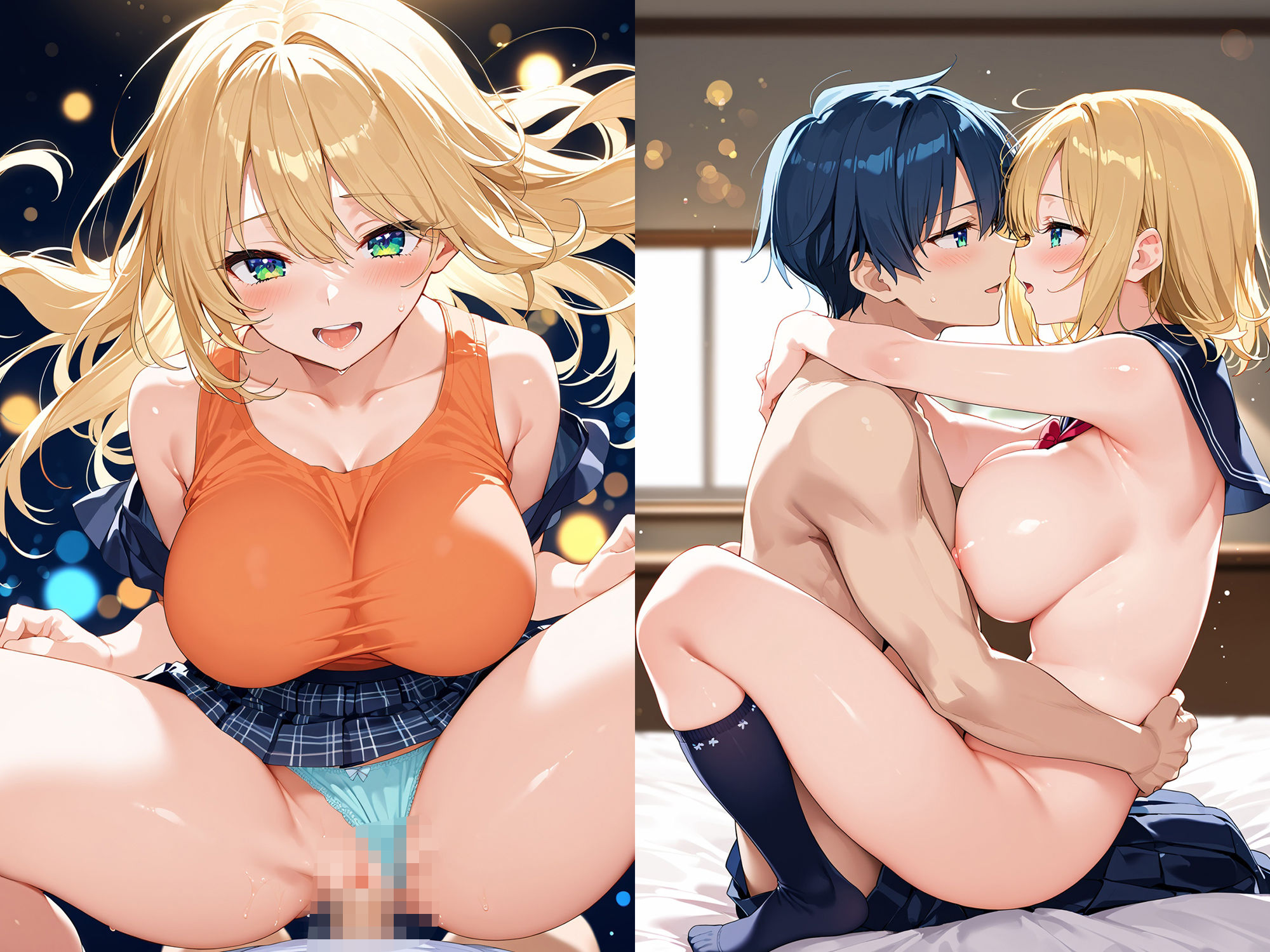 サンプル画像5:女子校生で早漏改善しよ！(夢絵織) [d_523287]