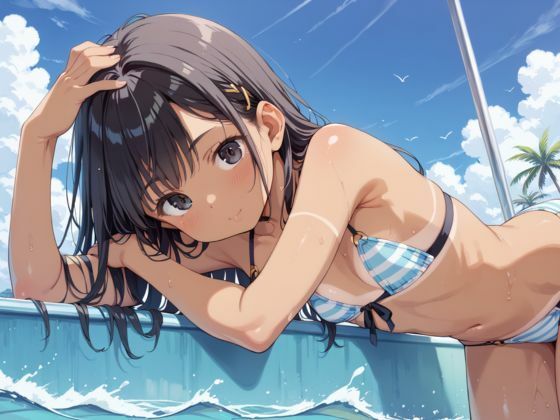 サンプル画像1:貧乳褐色は性欲が溢れて性生活！犯●れて大興奮！チンポに支配される日常(おまんこぽん) [d_523296]