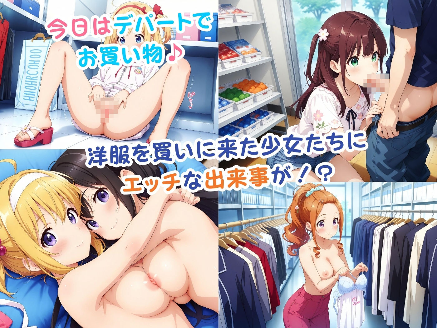 サンプル画像1:SEX学園 〜エッチなショッピング〜 inデパート(極上エロの極み！！) [d_523363]