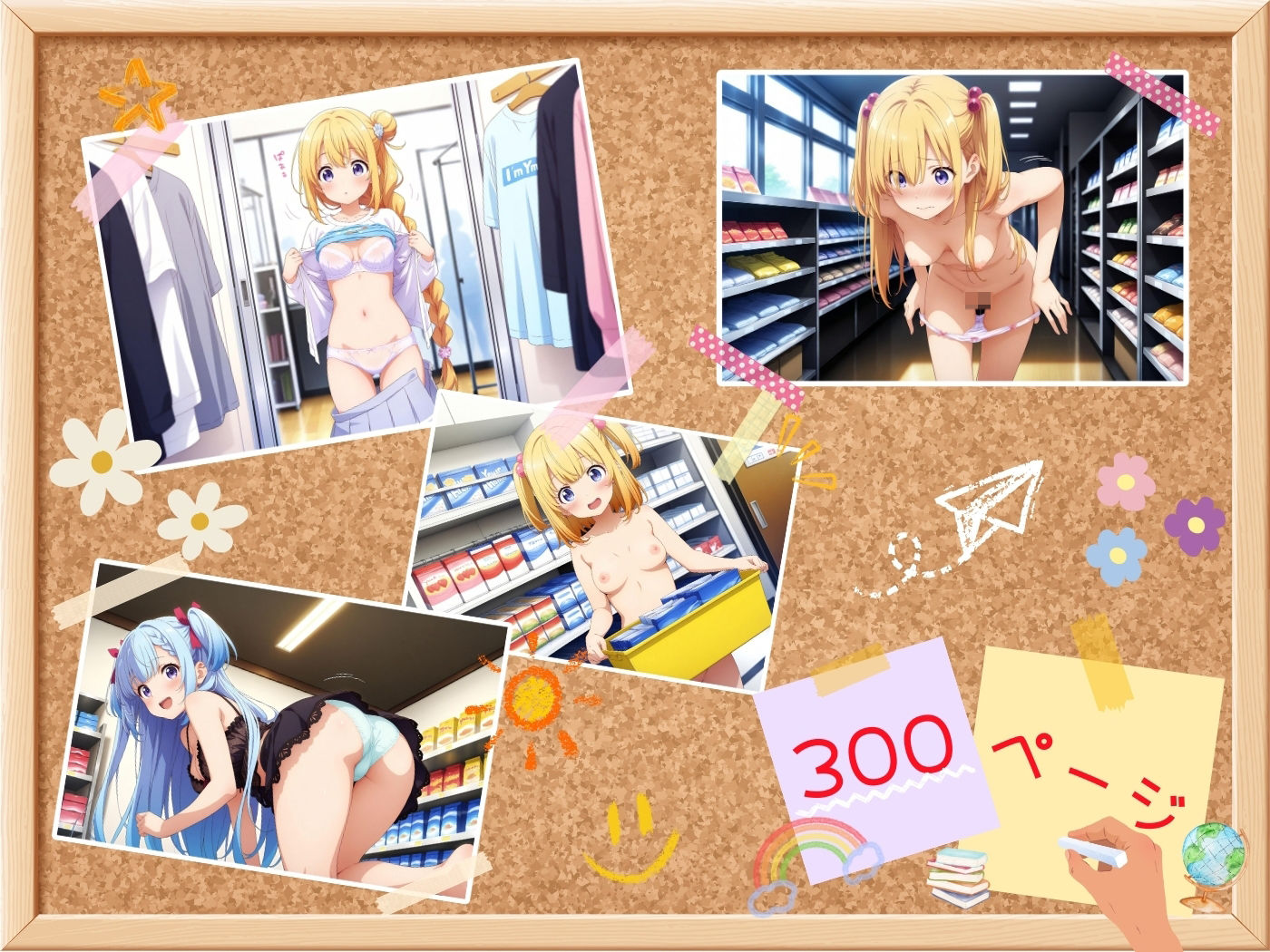 サンプル画像3:SEX学園 〜エッチなショッピング〜 inデパート(極上エロの極み！！) [d_523363]