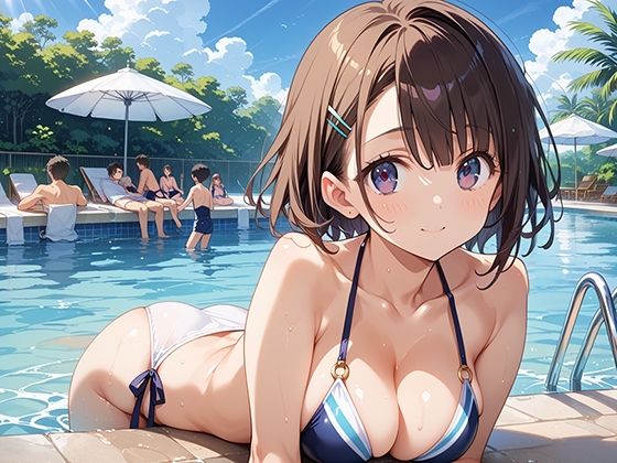 サンプル画像3:性実践学園 ハメまくり！水泳部(マジカルきなこ) [d_523382]