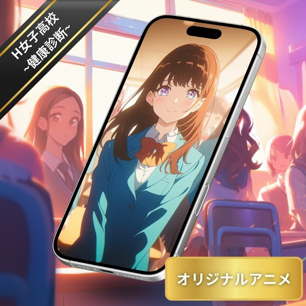 サンプル画像3:【エロアニメ】H女子○校健康診断・まんこ検査・おしっこ検査・アナル検査・おっぱい検査(臭い足の女子) [d_523429]