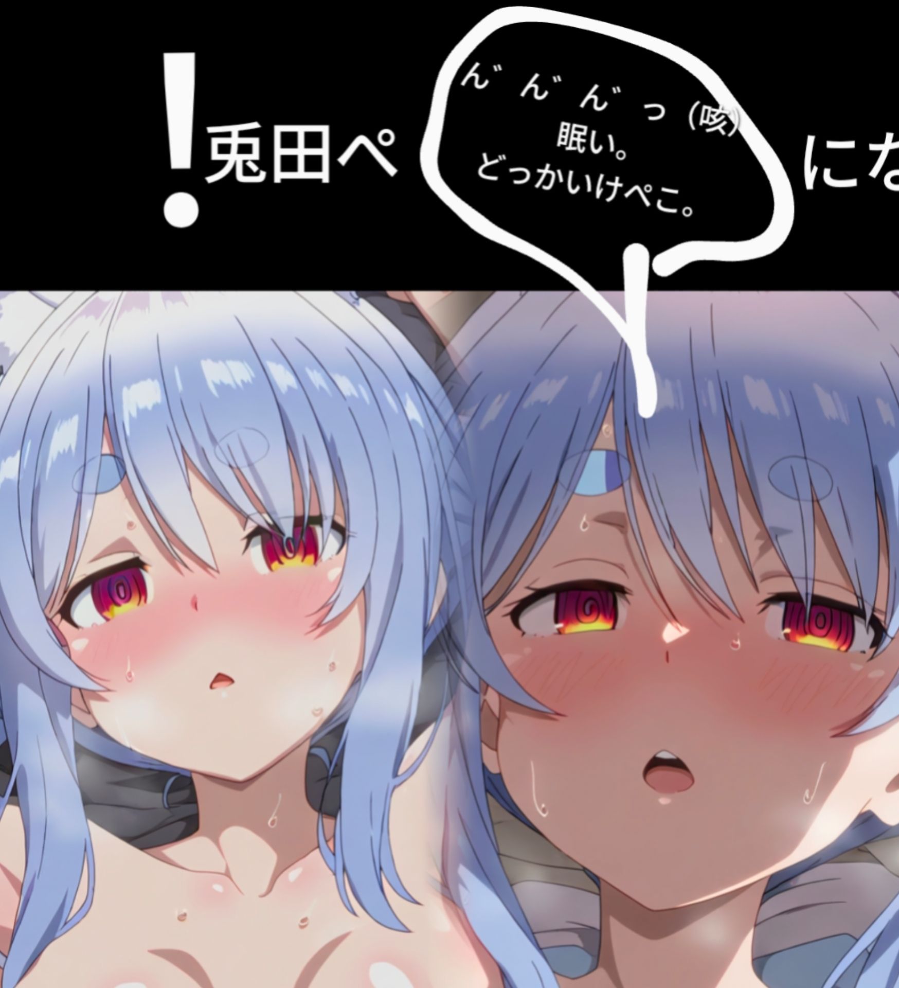 サンプル画像2:【150枚】兎田ぺ〇らと湊あ〇あを犯し続けるAIイラスト集(鼉カメラふぱぁん) [d_523619]