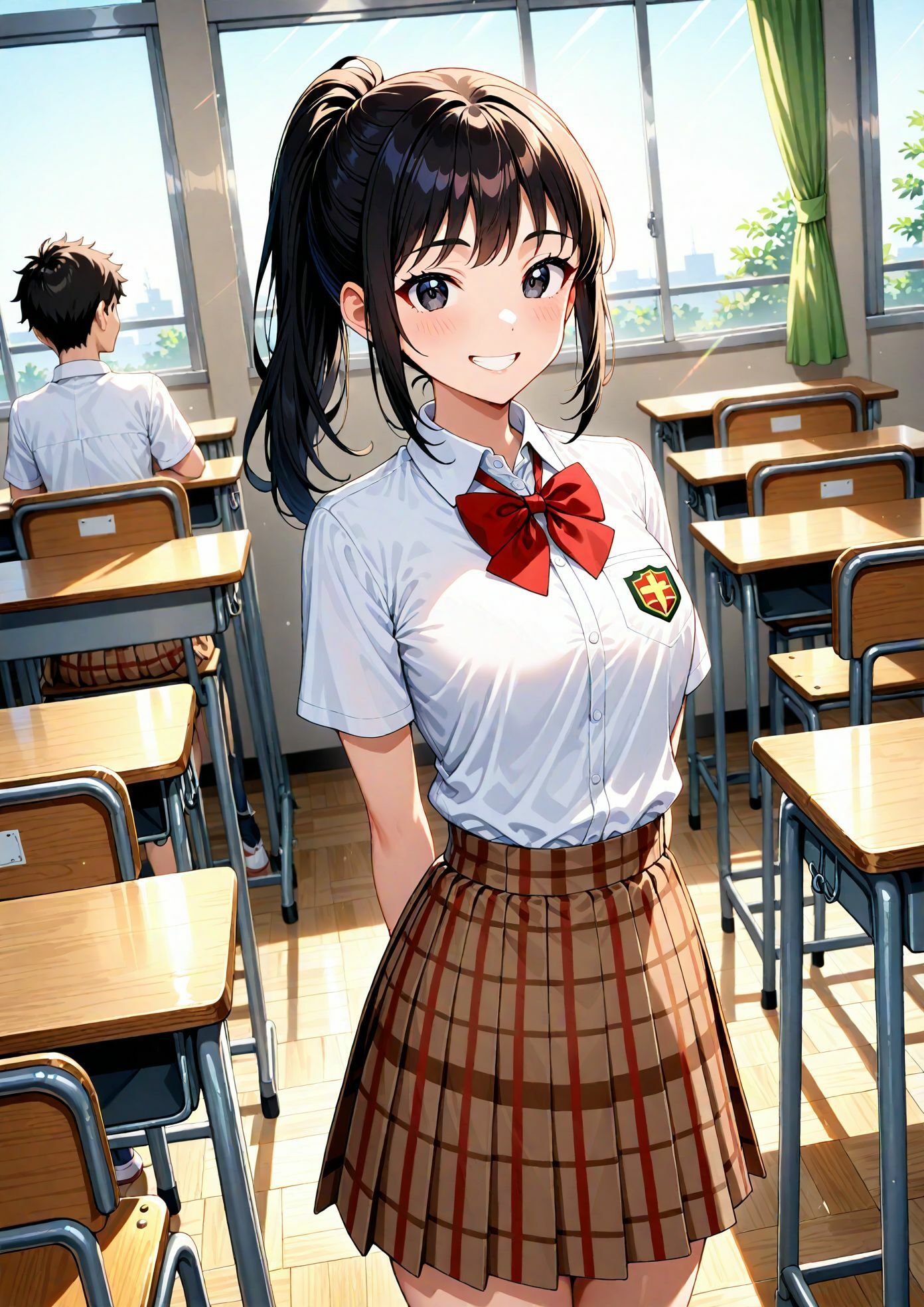 サンプル画像1:【高画質】エロカメラマンの秘蔵コレクション〜巨乳女子〇生編〜(JKクリエイター) [d_523697]