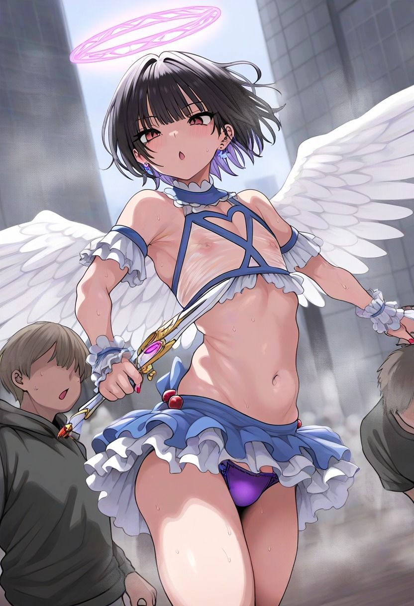 サンプル画像2:オトコノコと魔法少年敗北END(おさかなの泉) [d_523706]