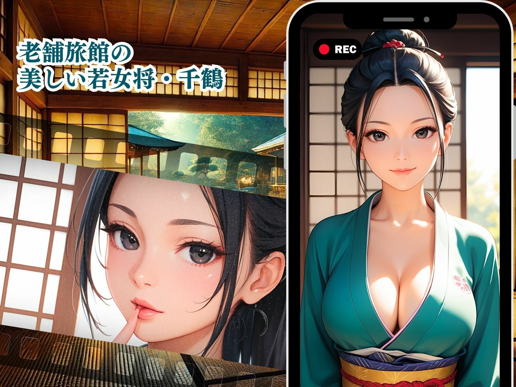 サンプル画像2:巨乳若女将のとろける肉体接待(推し娘) [d_523710]