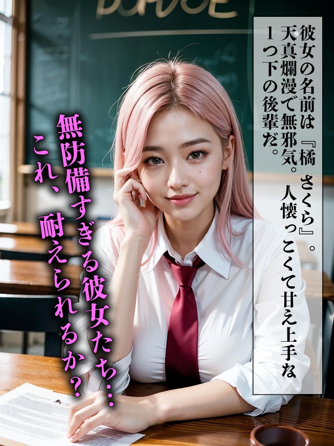 サンプル画像2:田舎でハーレム性活2〜非モテ男子を囲む欲求不満な女子校生〜(AI beauty Lab.) [d_523734]