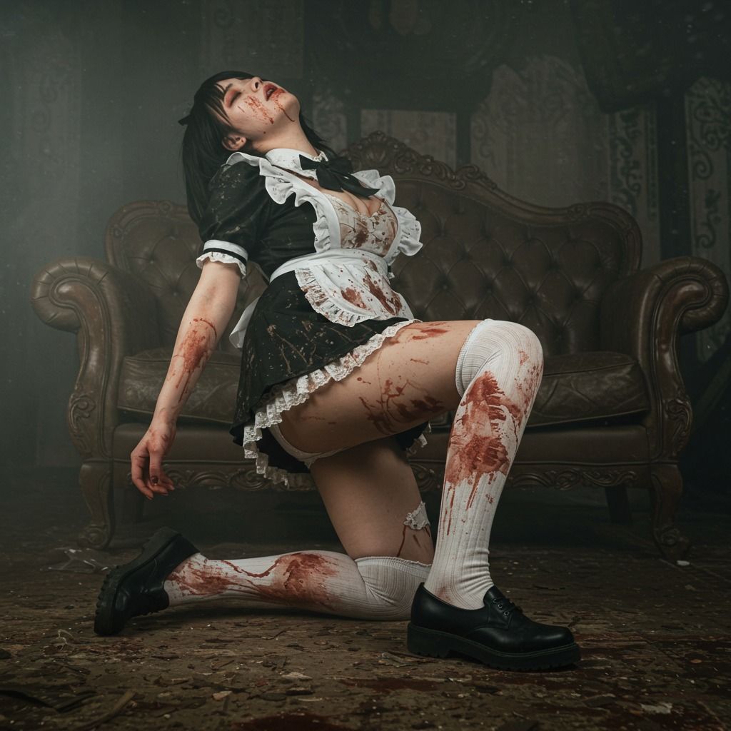 サンプル画像1:エロメイドゾンビ(もう限界) [d_523818]