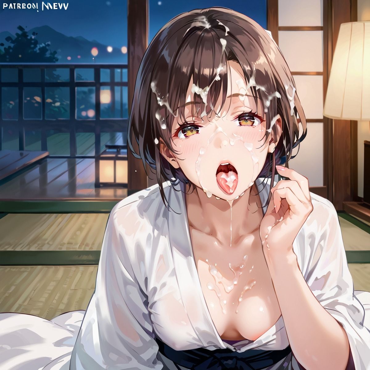 サンプル画像2:令和遊郭の遊女シリーズ7(むちむちまにあ) [d_523838]