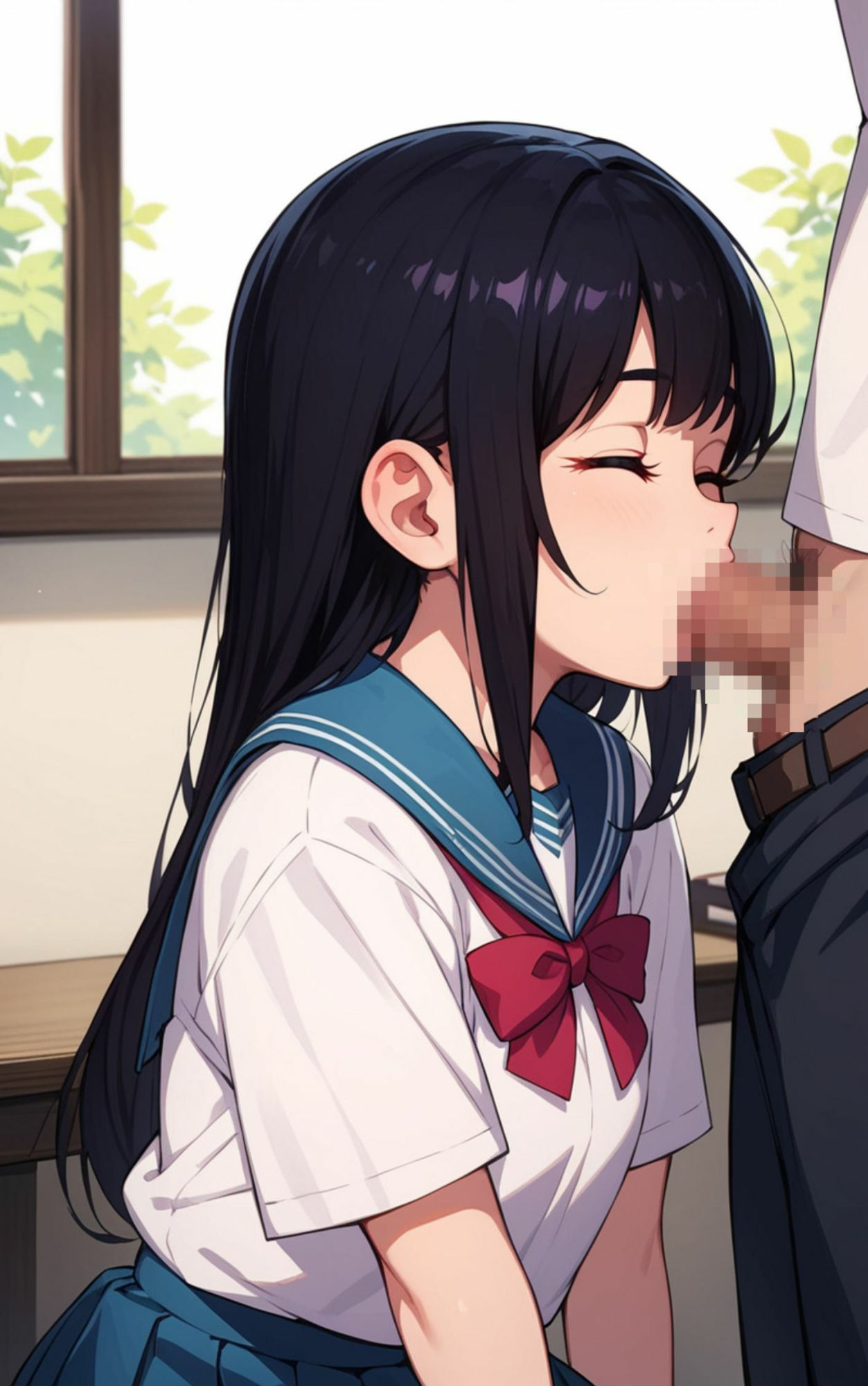 サンプル画像4:隠し撮りっ！女子校生のフェラ反撃(まっするしなもん) [d_523861]