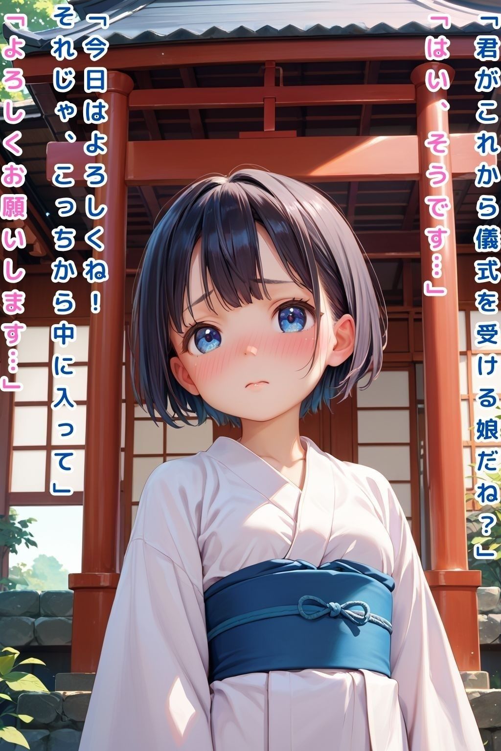 サンプル画像1:田舎少女の通過儀礼【セリフ付き有り】(ツンドラ) [d_523987]