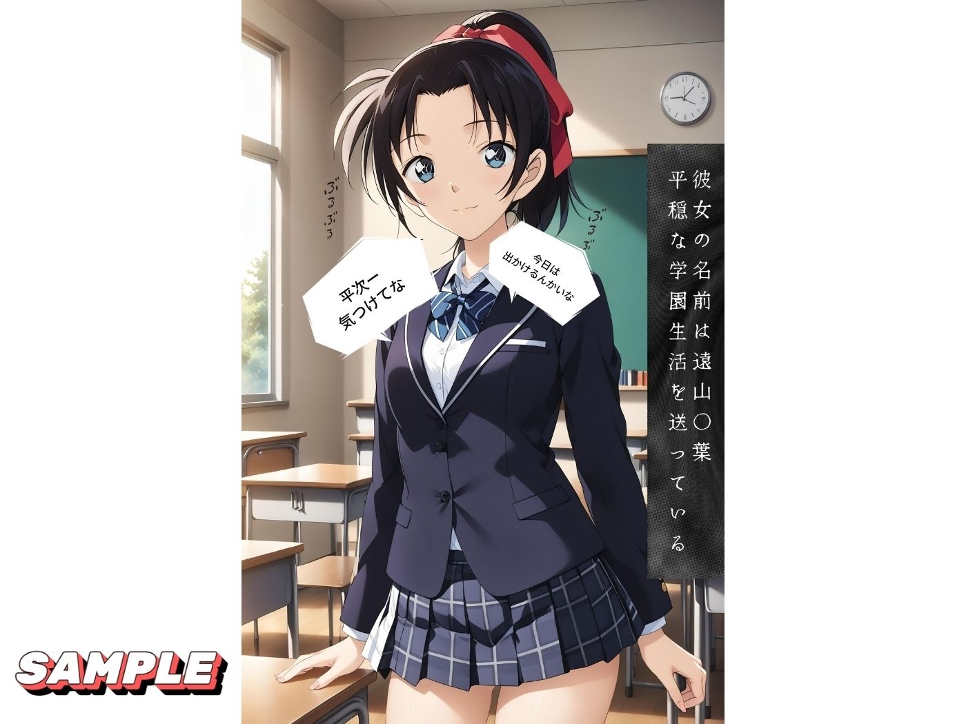 サンプル画像6:レ●プが合法になった学園編〜遠山●葉編〜（本編＋CG集）(violence  boy) [d_524030]