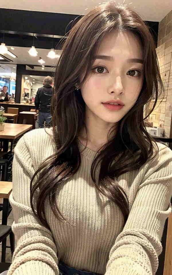 AI美女写真集┃清楚な処女の大人2