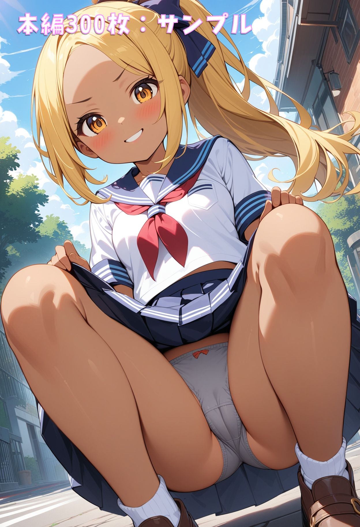 サンプル画像5:とつげき！街角JK〜あなたのぱんつ見せてください〜8(ぱんつ工房) [d_524172]