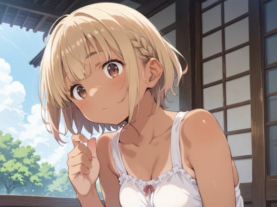 サンプル画像1:生意気な日焼け肌がエロい後輩とトロトロおま●こでヤりまくる！(おちんこぽん) [d_524204]