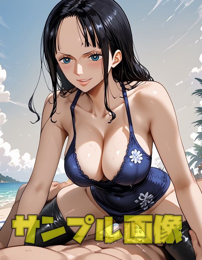 サンプル画像2:ロ○ン先生の砂浜で教えて。ACT.1(ツチノコ工房) [d_524205]