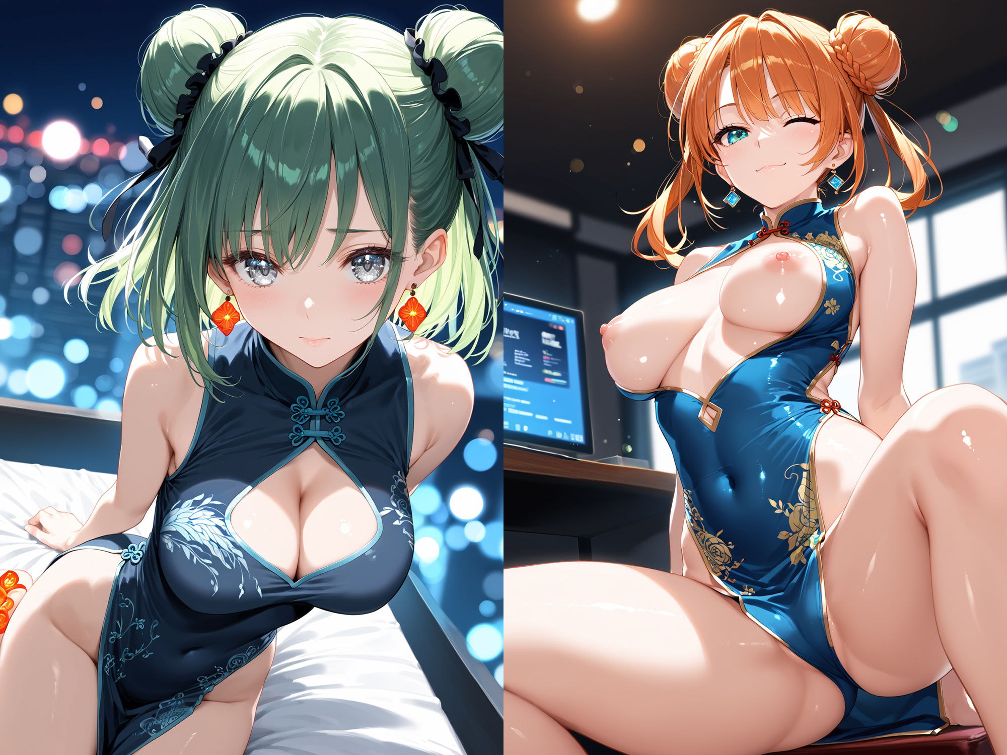 サンプル画像2:深夜の中華街にようこそ！(夢絵織) [d_524305]