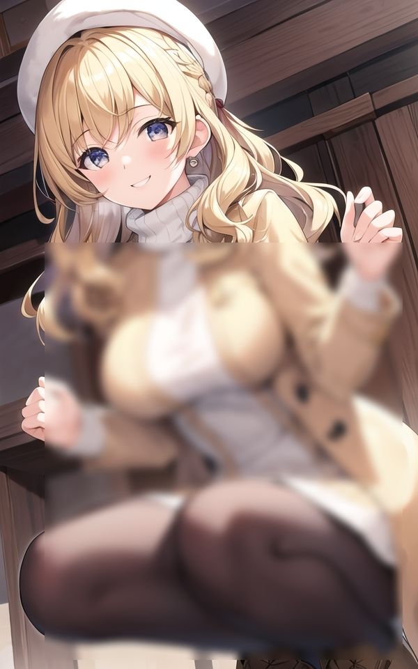 サンプル画像2:着衣のエッチな女の子(淫乱戦士) [d_524311]