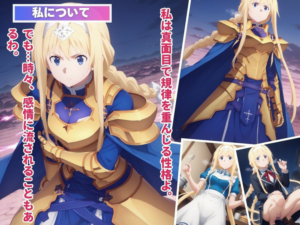 サンプル画像1:堕ちた騎士の蜜愛(種付けカンパニー) [d_524341]