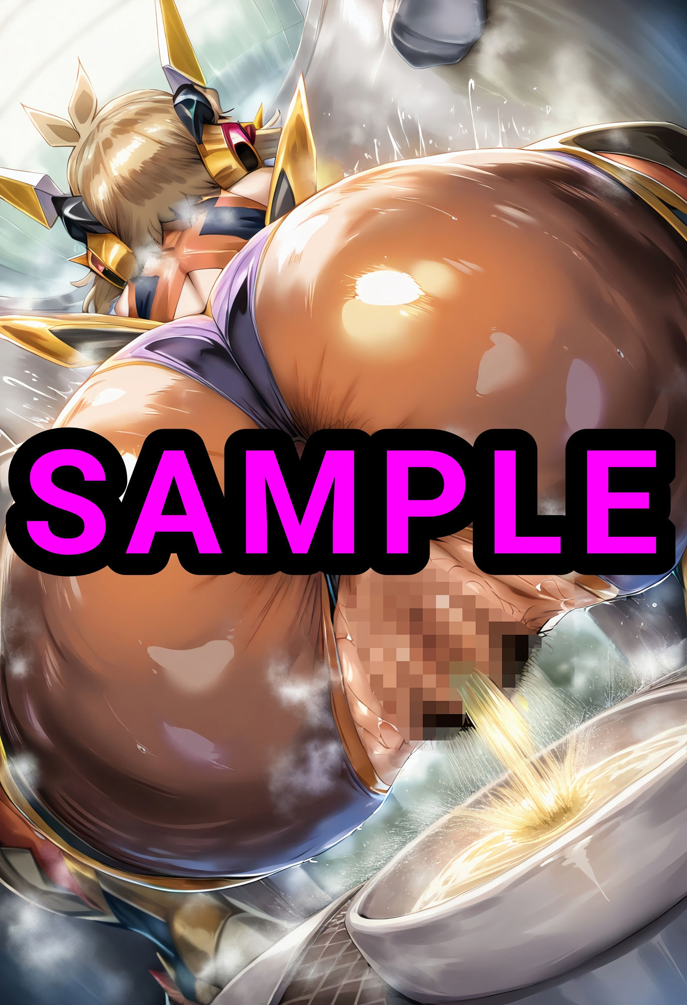 サンプル画像3:シン◯ォギア CG集 1(酢豚定食) [d_524368]