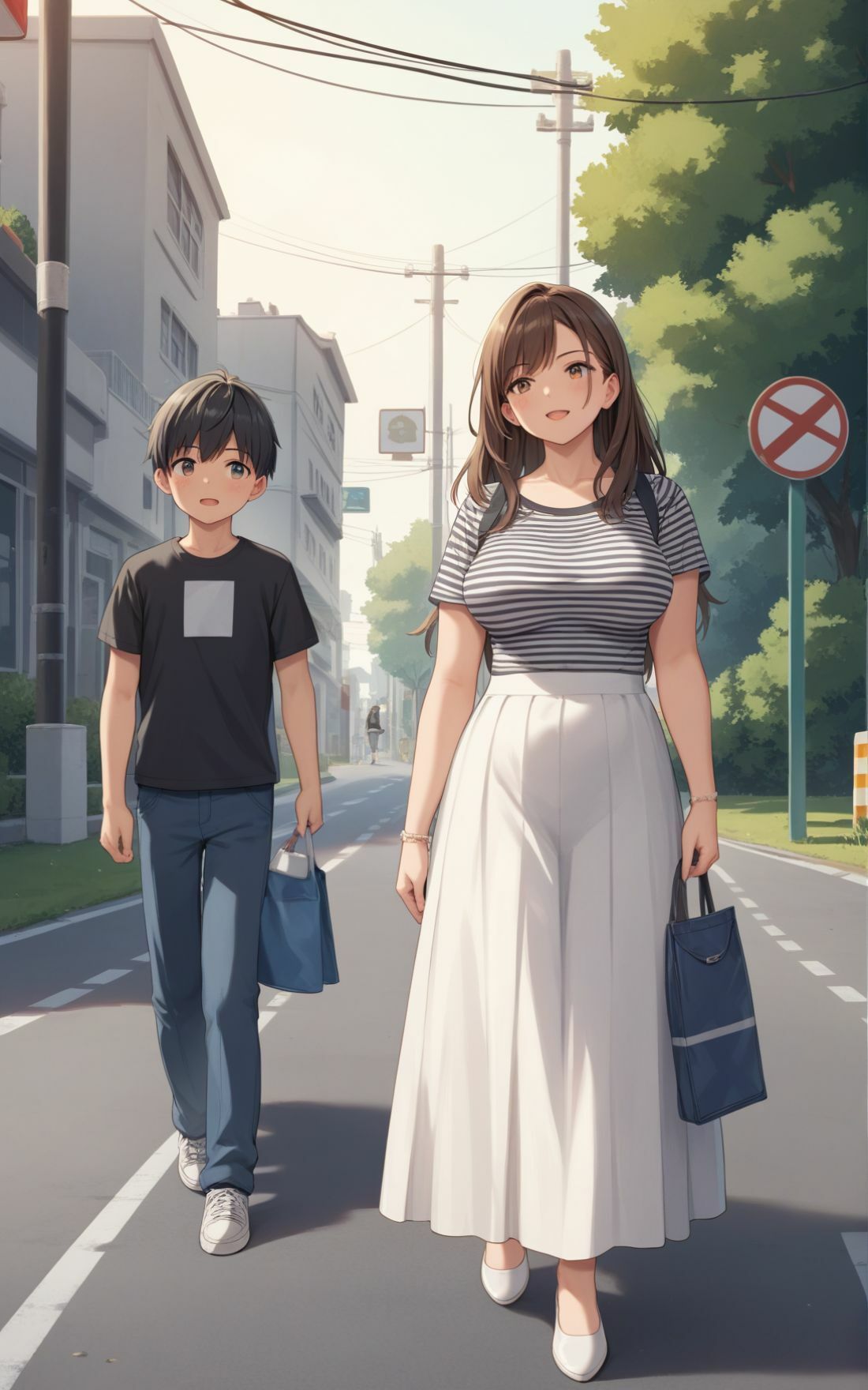 サンプル画像1:叔母さん 何年経っても僕のペットになっている件(ゆりぴー) [d_524376]