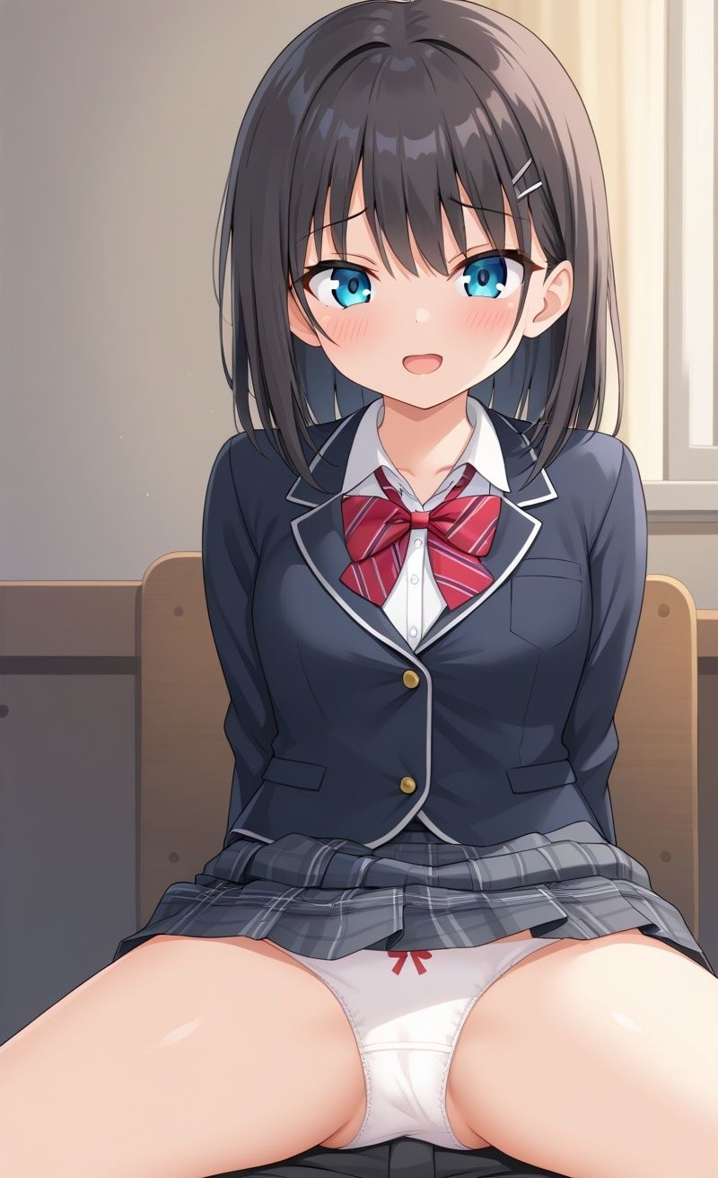 サンプル画像1:恥じらい女子校生彼女 初めて共にする快感レッスン(官能アートラボ) [d_524480]