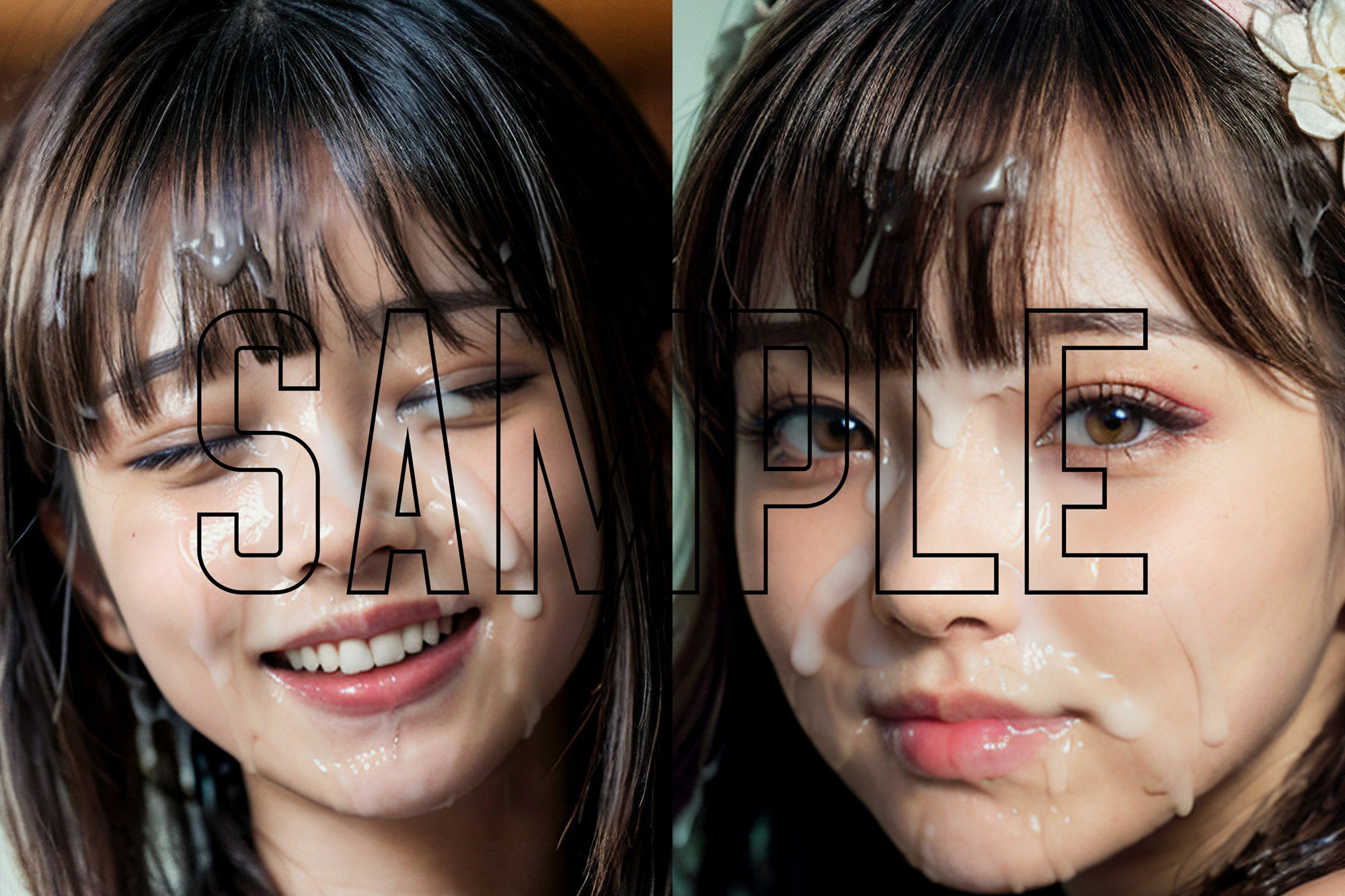 サンプル画像6:ぶっかけだけを詰め合わせ2(B.B.I (Bukker’s BUKKAKE Images)) [d_524536]