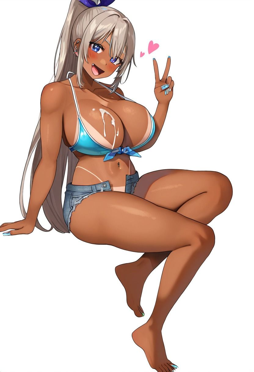 サンプル画像3:来たれ！熱きガングロ中出しギャル(潮吹きジョニー) [d_524543]