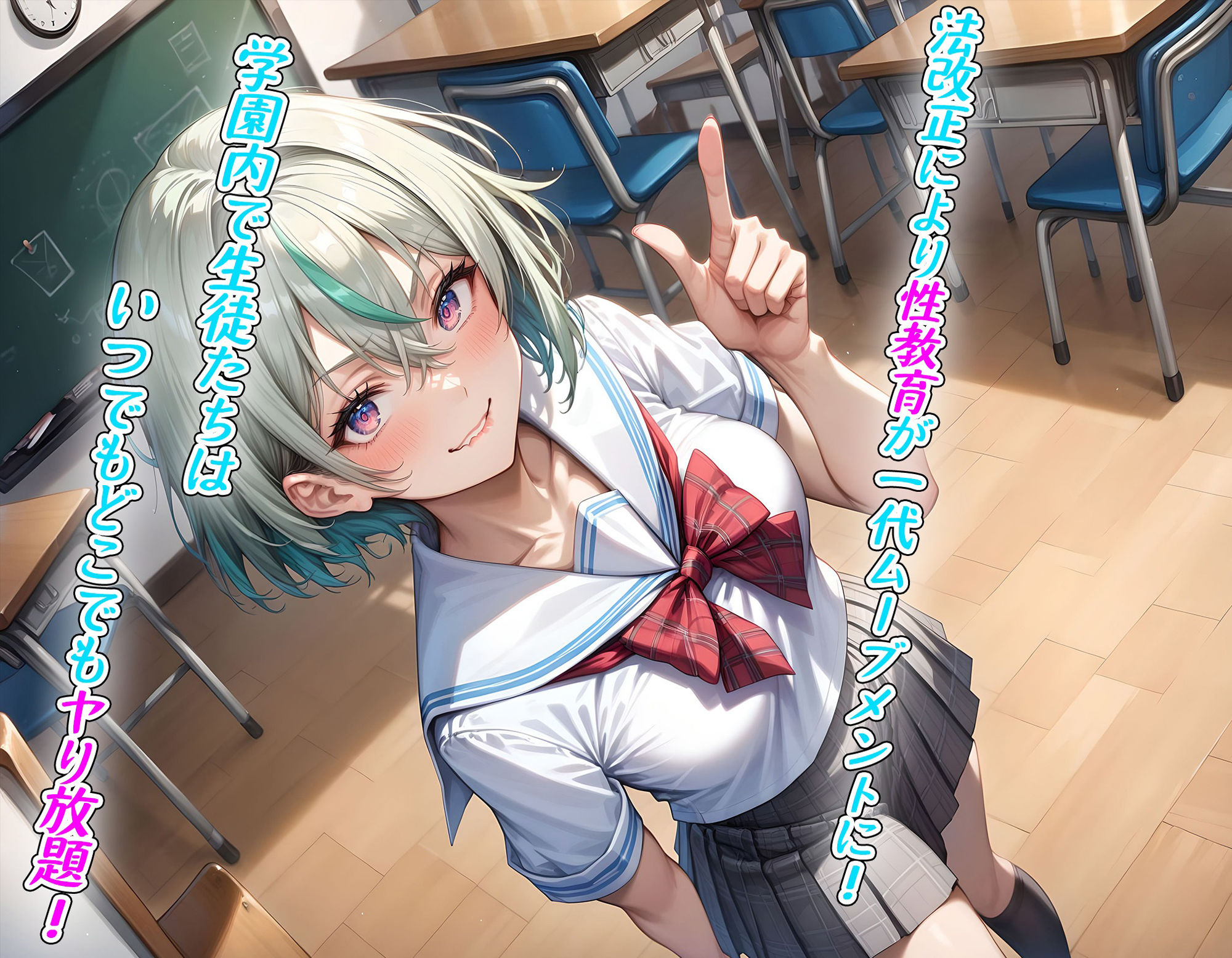 サンプル画像1:私立性育特化学園 〜ローション科〜(べりーべいん) [d_524774]