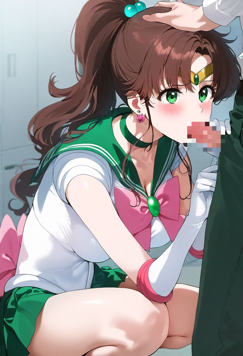 サンプル画像1:ヒロインを寝取ル。そして快楽堕ちさせる。セーラー○ュピター(下のラジオ体操) [d_524818]