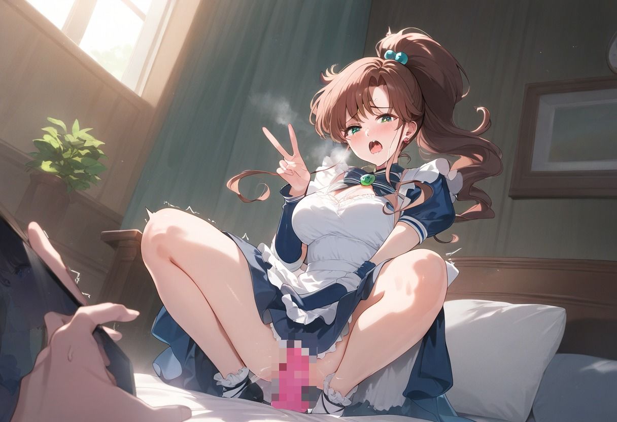 サンプル画像6:ヒロインを寝取ル。そして快楽堕ちさせる。セーラー○ュピター(下のラジオ体操) [d_524818]