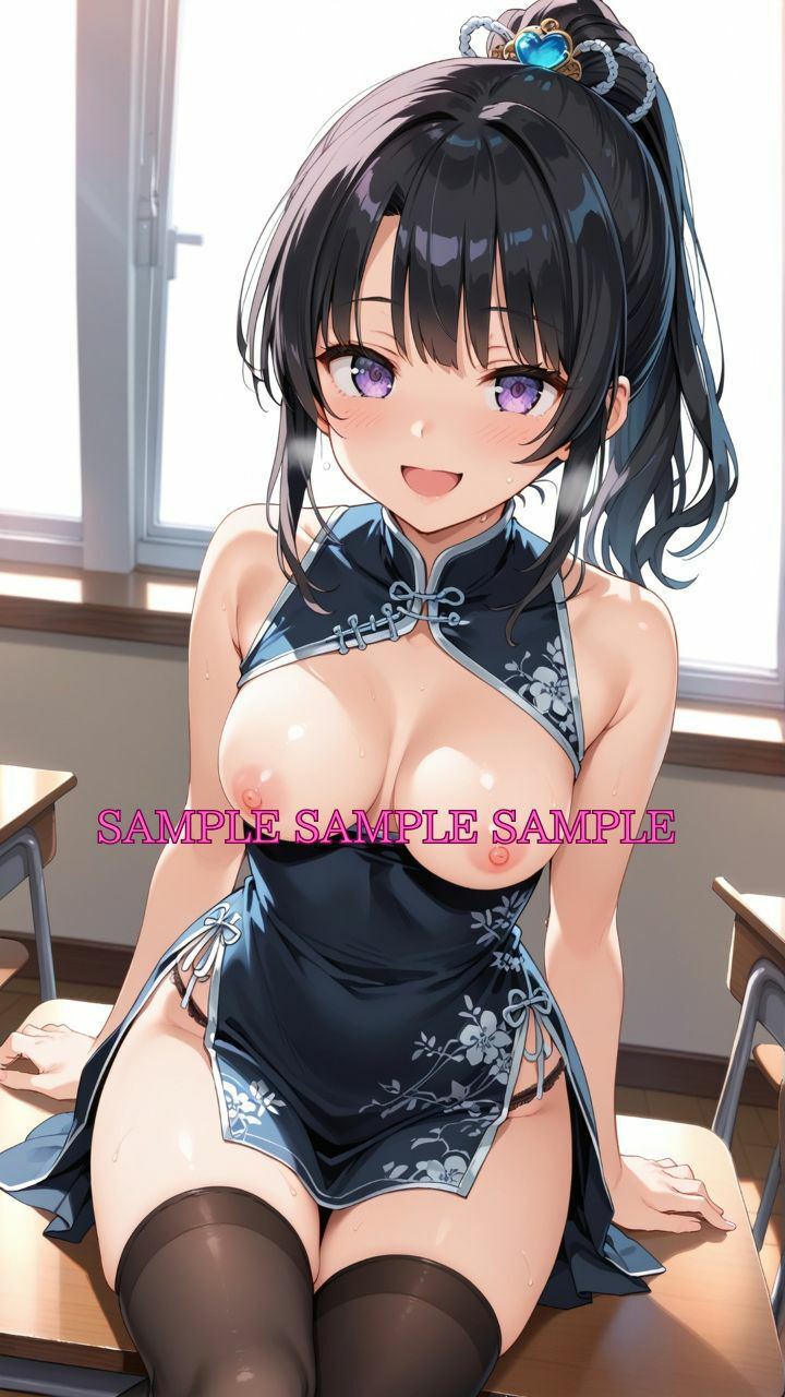 サンプル画像4:男女比1対10000の世界 チャイナ娘達とセックスし放題でちんぽが乾く暇もないヤリ放題ハーレムライフ！！(TailorFetiAI-Pix) [d_524860]