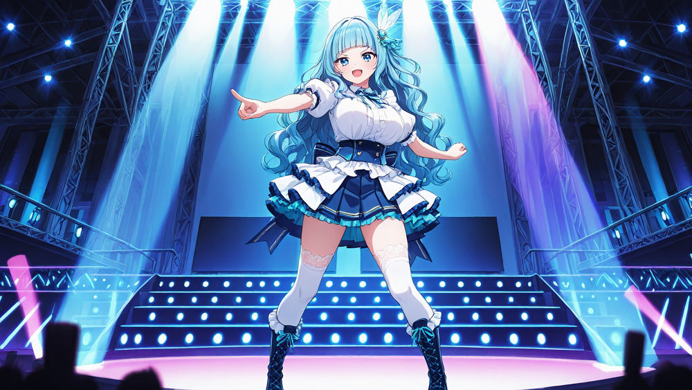 サンプル画像4:天真爛漫新人と大人気アイドルが売上対決で種付け懇願【FANZA専売】【4K】(御一堂) [d_524912]