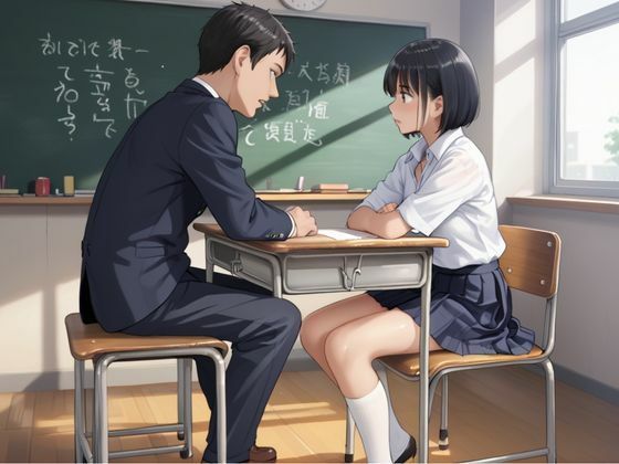 サンプル画像1:教え子の巨乳JK犯してみた(ナツピピ) [d_524926]