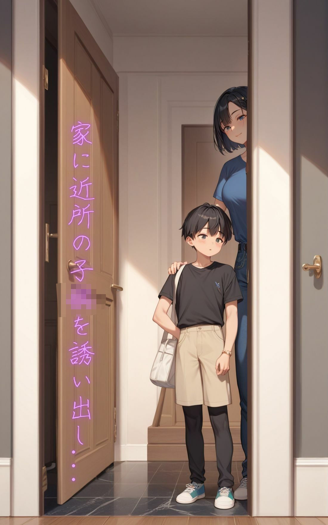 サンプル画像1:妊活人妻 旦那の精子じゃ妊娠しない… 近所の子○の若い精子で妊活する(ゆりぴー) [d_524962]